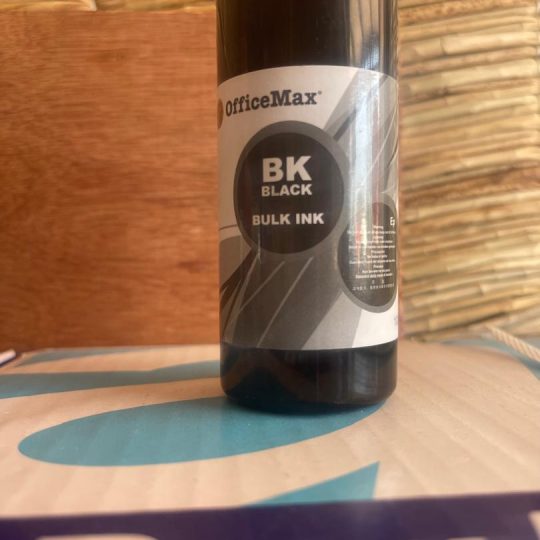Tinta  office Max  preto BK