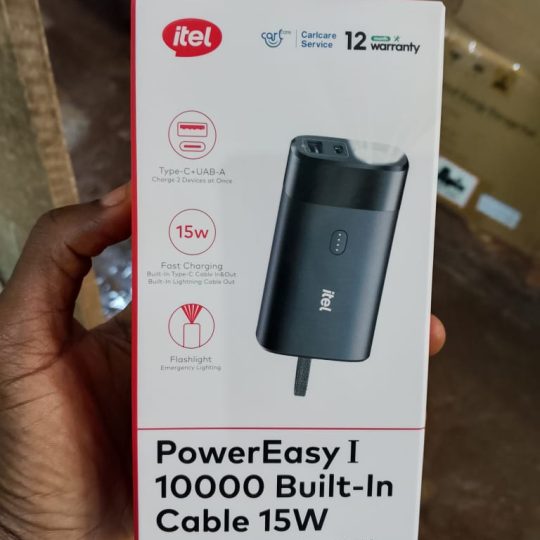 PowerEasy I 10000mAh Built-in Cable 15W