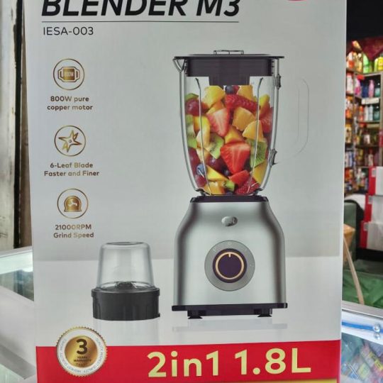 Liquidificador multi-funções (2 em 1) -800W -1,8L