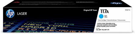 Toner Laser Original 117A Azul