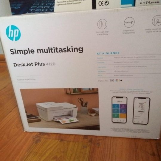 Impressora Multifunções HP DeskJet Plus 4120