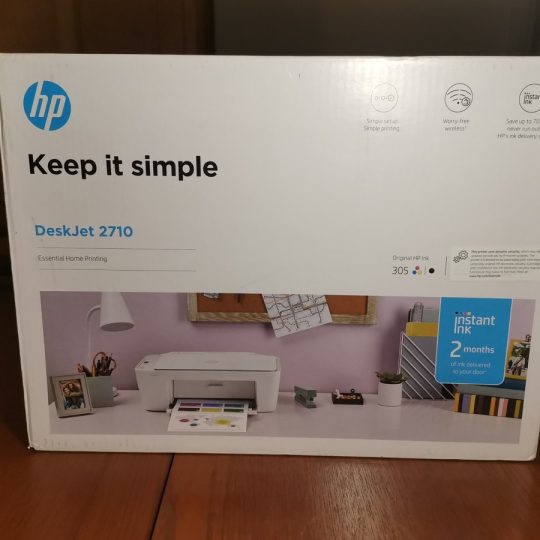 Impressora HP Deskjet 2710 (Multifunções - Jato de Tinta