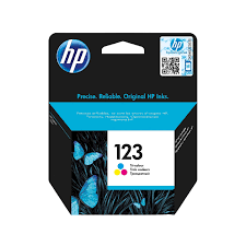HP Tinteiro Original 123, Colorido